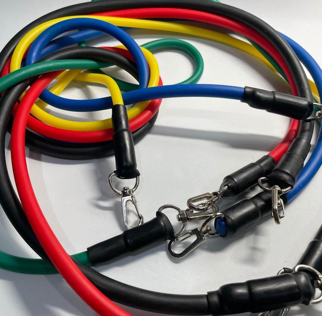 Kit bandas elasticas tubulares 11 piezas