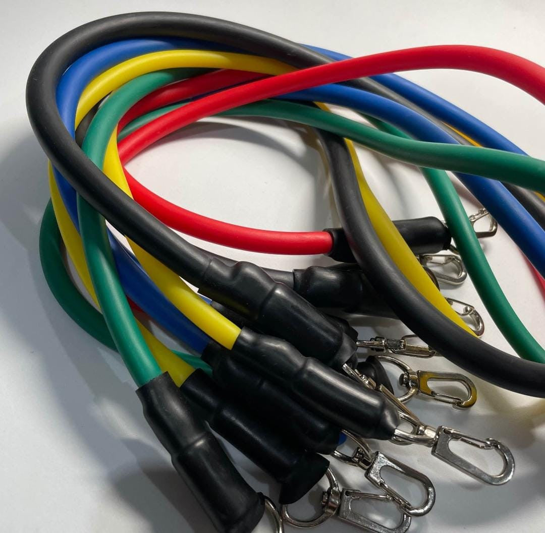 Kit bandas elasticas tubulares 11 piezas